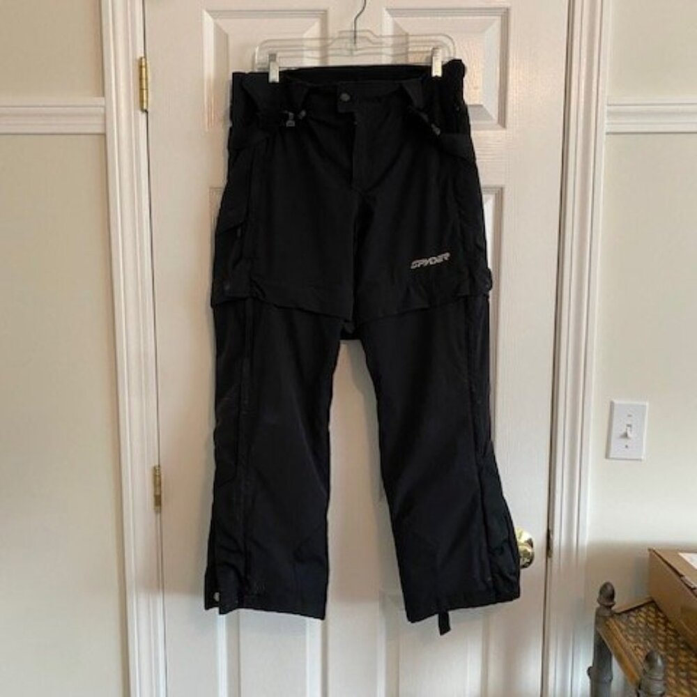 Spyder Men's Black Insulated Ski Snow Pants M